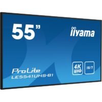 Moniteur professionnel pour l'affichage dynamique 55" 4K UHD IIYAMA ProLite LE5541UHS-B1