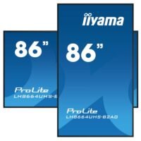 Moniteur professionnel pour l affichage dynamique 86" IIYAMA PROLITE LH8664UHS-B2AG