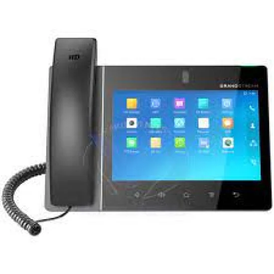 Téléphone Vidéo IP Grandstream GXV3380 – Écran Tactile 8", Android, Wi-Fi et Caméra HD