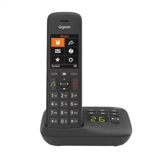 Téléphone Sans Fil DECT Gigaset C575A avec Répondeur Intégré et Audio HD
